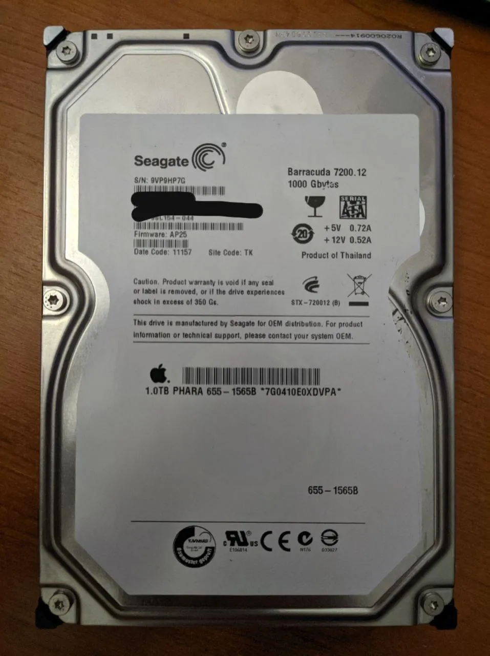 Actualizar firmware de disco Seagate a la fuerza desde Linux