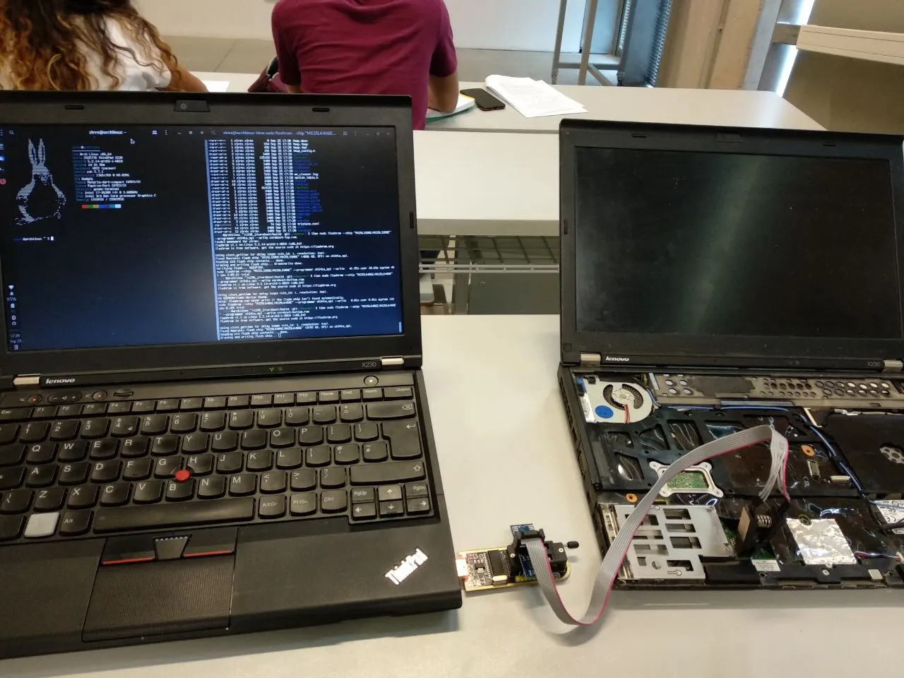 Installing Coreboot open firmware into a Thinkpad x230
